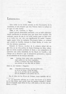 Lexicología: viar - Real Academia Española