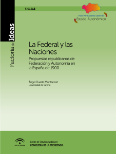 La Federal y las Naciones - Centro de Estudios Andaluces