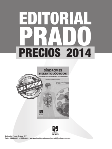 PRECIOS 2014 - Editorial Prado, SA de CV