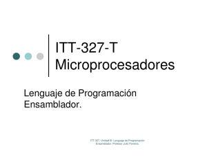ITT-327-T Unidad III