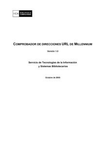 Manual Millennium de comprobador de direcciones URL