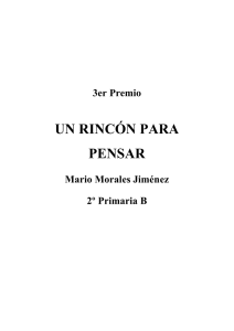 Un rinc&oacute;n para pensar - centro de magisterio virgen de europa la linea