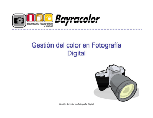 Gestión del color en Fotografía Digital