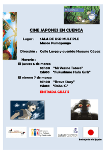 cine japones en cuenca - Embajada del Japon en Ecuador