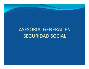 asesoria general en seguridad social
