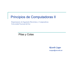 Principios de Computadoras II - Universidad Nacional del Sur