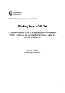 Working Paper nº 06/14 - Universidad de Navarra