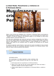 La Edad Media: Musulmanes y cristianos en la Península Ibérica