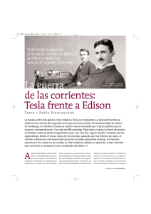 La guerra de las corrientes: Tesla frente a Edison