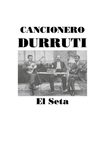 Cancionero Durruti.