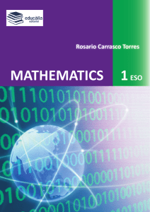 mathematics 1 eso