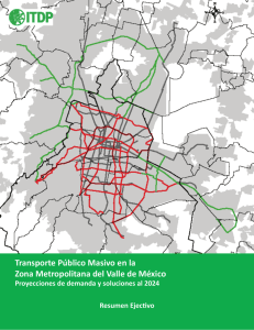Transporte Público Masivo en la Zona Metropolitana