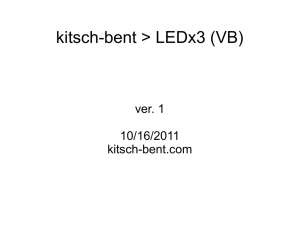 kitsch-bent > LEDx3 (VB)