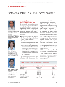 Protección solar: ¿cuál es el factor óptimo?