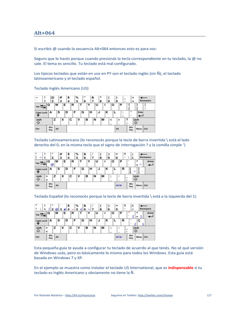 Alt+064