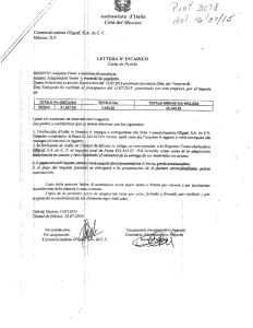 Contratti II Sem. 2015 - Ambasciata d`Italia