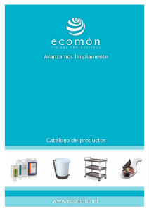 Catálogo de productos www.ecomon.net Avanzamos