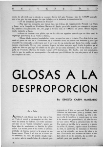 desproporcion - Revista de la Universidad de México