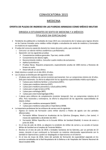 convocatoria 2015 medicina - Colegio de Médicos de Zaragoza