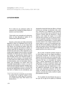 la flecha negra - Revistas Científicas de la Universidad de Murcia