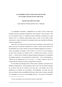 pdf La interpretación como tema de ficción en los relatos de Julio