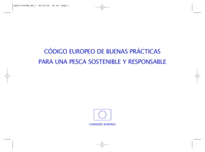 CÓDIGO EUROPEO DE BUENAS PRÁCTICAS PARA UNA PESCA