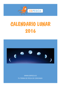 calendario lunar 2016