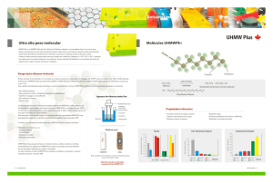 Ultra alto peso molecular