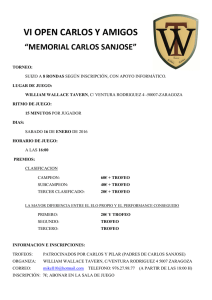 VI Open Carlos y Amigos "Memorial Carlos SanJosé"