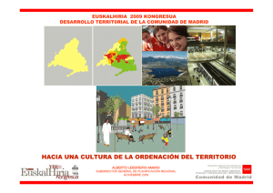 Desarrollo Territorial de la Comunidad de Madrid