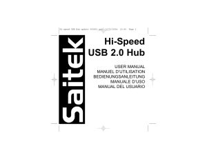 Hi-speed USB Hub update 300903.qxd