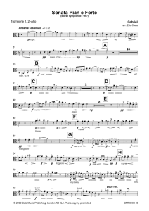 Sonata Pian e Forte