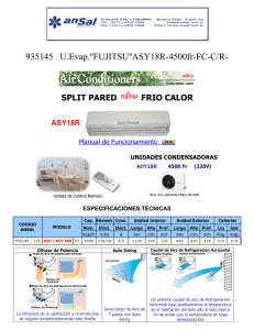 935145 U.Evap.``FUJITSU``ASY18R-4500fr-FC-C/R-