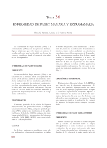 Tema 36 ENFERMEDAD DE PAGET MAMARIA Y
