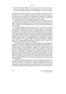 VALVASSORI, Mita, ed. (2009): Libro de las ciento novelas que