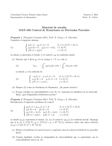 Material de estudio MAT-436 Control de Ecuaciones en Derivadas