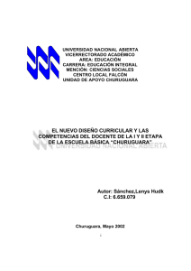 CHURUGUARA - Universidad Nacional Abierta