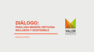 Diálogo para una minería Virtuosa, Inclusiva y Sustentable