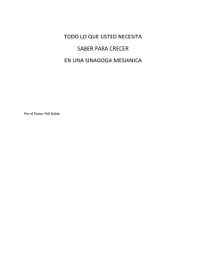 lo que usted necesita saber para crecer en una sinagoga mesianica