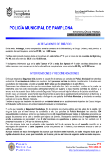 POLICÍA MUNICIPAL DE PAMPLONA