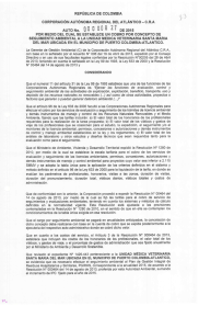AUT© No, v º vv ¿º DE 2016 - Corporación Autónoma Regional del