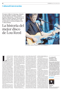 La historia del mejor disco de Lou Reed
