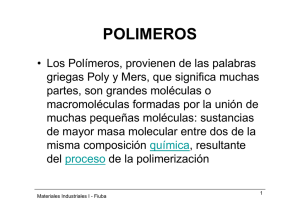 POLIMEROS (presentación gral)