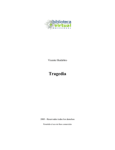 Tragedia - Biblioteca Virtual Universal