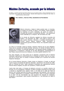 Emilio L. Herrera Villa, estudiante de Periodismo Máximo Zertucha y