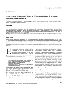 Síndrome de linfocitosis infiltrativa difusa: descripción de un caso y