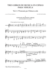 TRES LIBROS DE MUSICA EN CIFRAS PARA VIHUELA Vol. 1