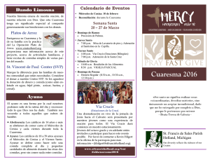 Lenten Brochure 2016 - Spanish.pub
