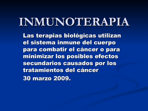 inmunoterapia