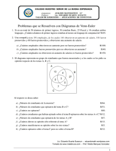 Taller Ejercicios Aplicaciones Teoria conjuntos EDS